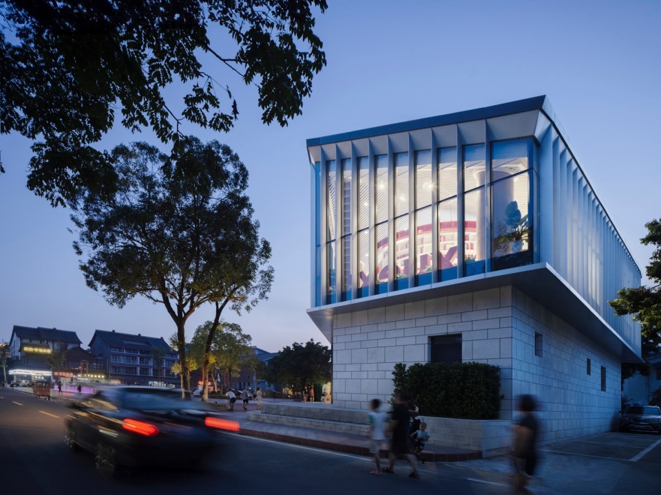 tangchang zhanqi core area space construction by rel architecture