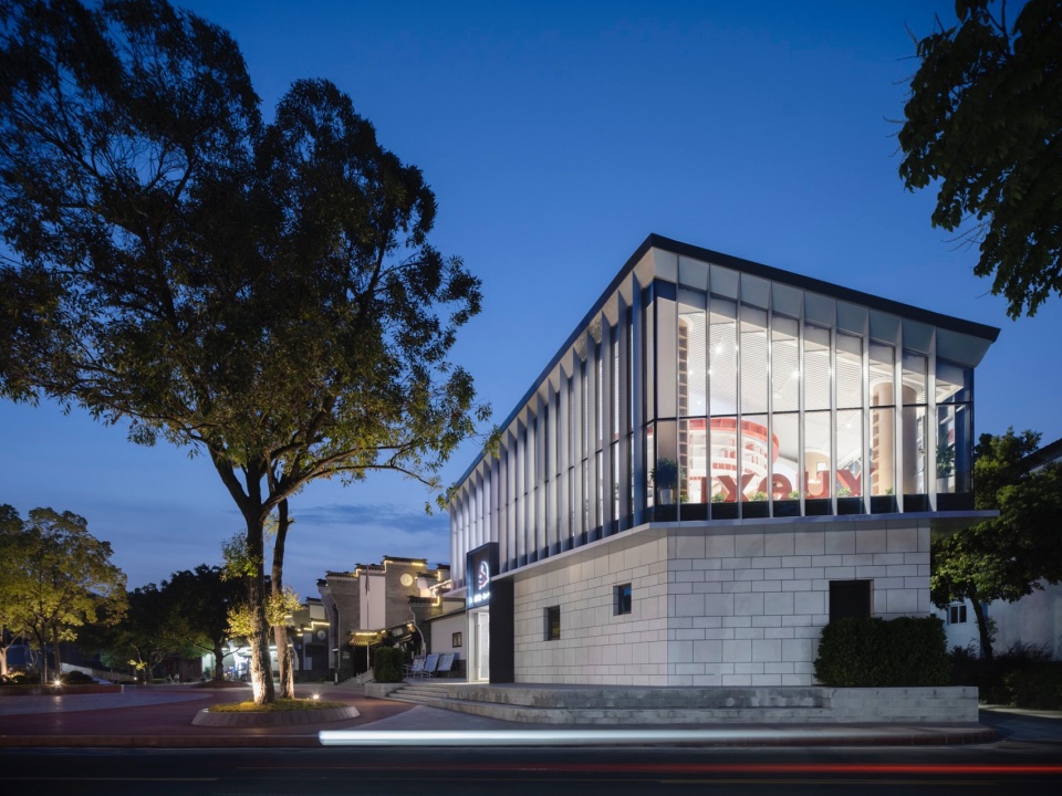 tangchang zhanqi core area space construction by rel architecture