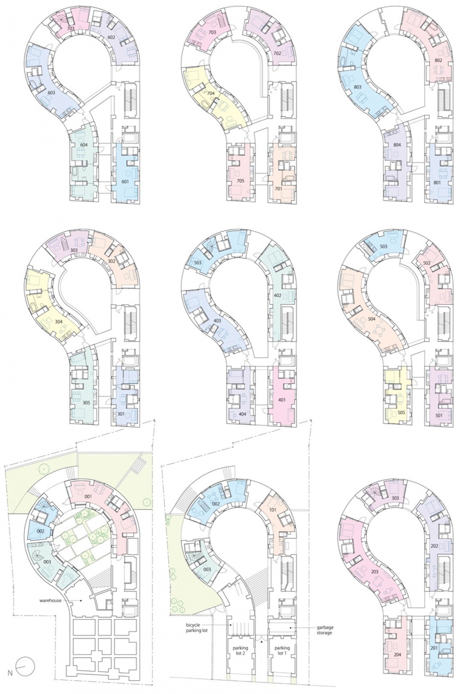 Tenjincho Place by Hiroyuki Ito Architect