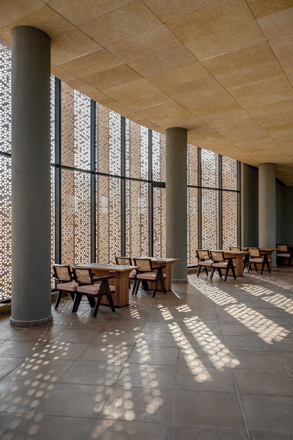 nokha village community centre by sanjay puri architects