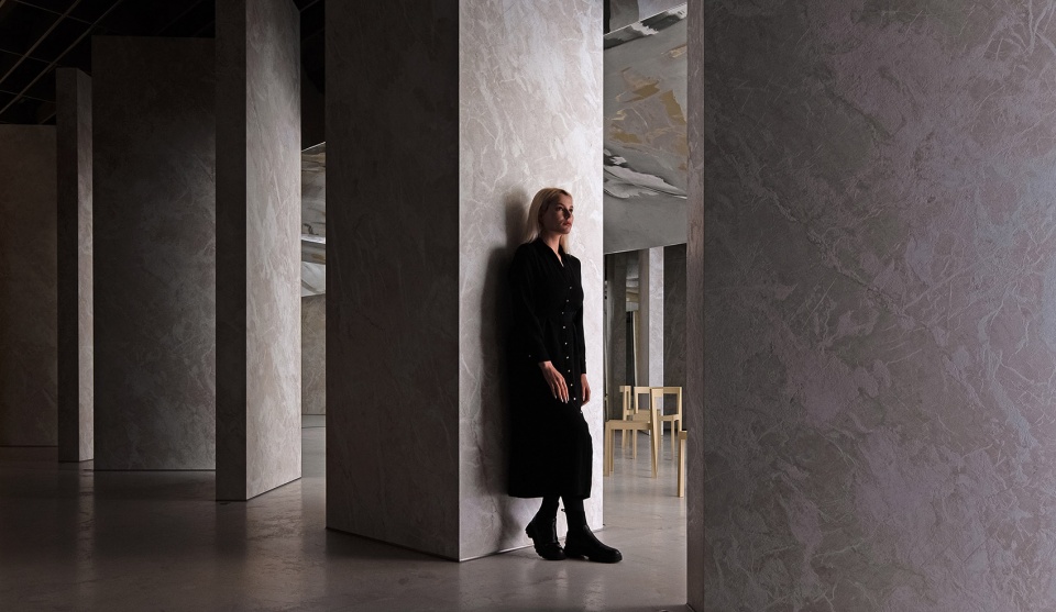 Overlands Headquarters Showroom for the New Earthism Series by AD ARCHITECTURE