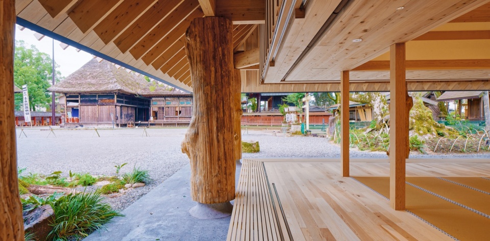 Aoi Aso Shrine National Treasure Memorial Hall by Kengo Kuma and Associates