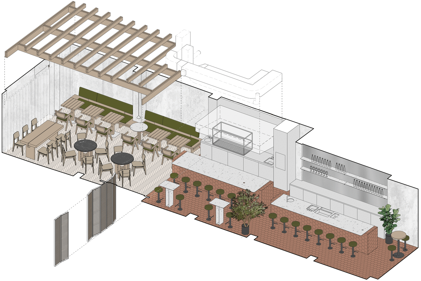 firebird restaurant by da bureau