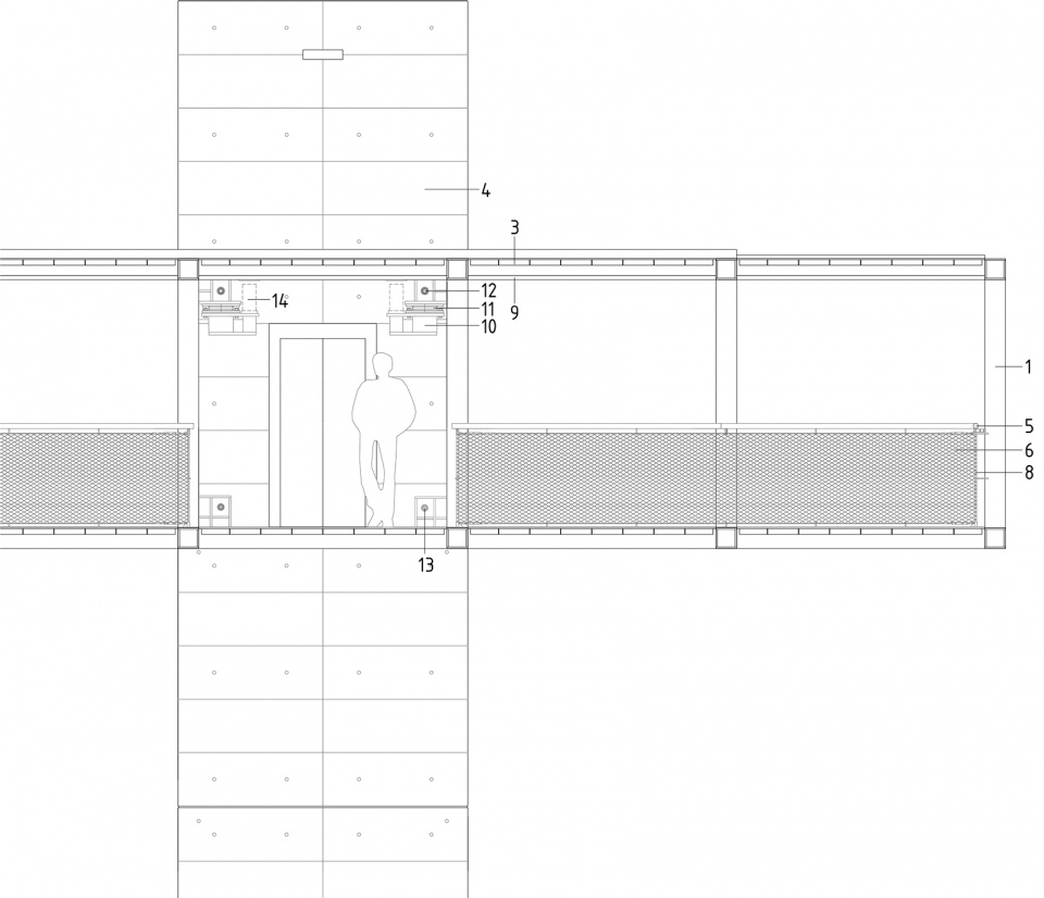 footbridge in litomysl by ehl koumar architekti