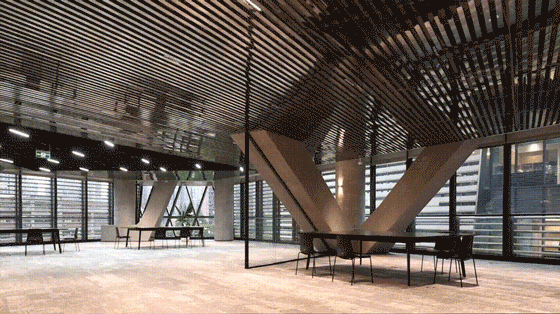 li ning center in shanghai by colorfull yujing