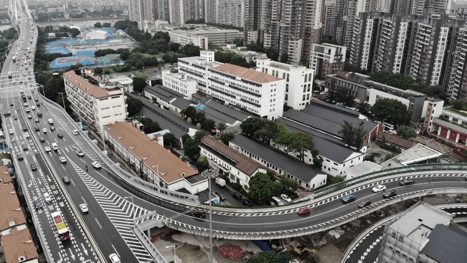 .2改造前鸟瞰图Birds eye view of the park before renovation©竖梁社