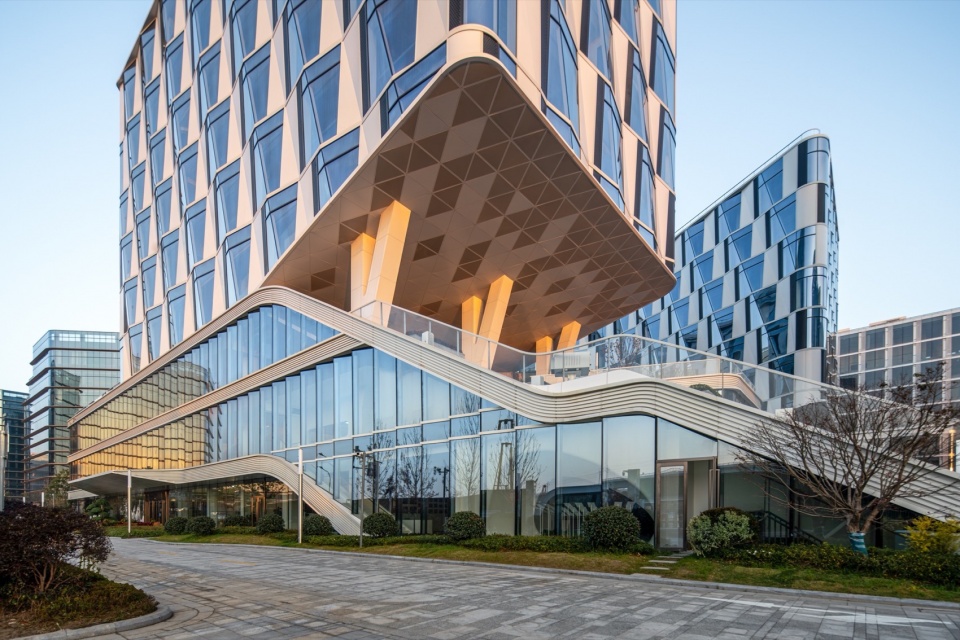 1号楼东南视角 Southeast perspective of Building 1 ©零壹城市 LYCS