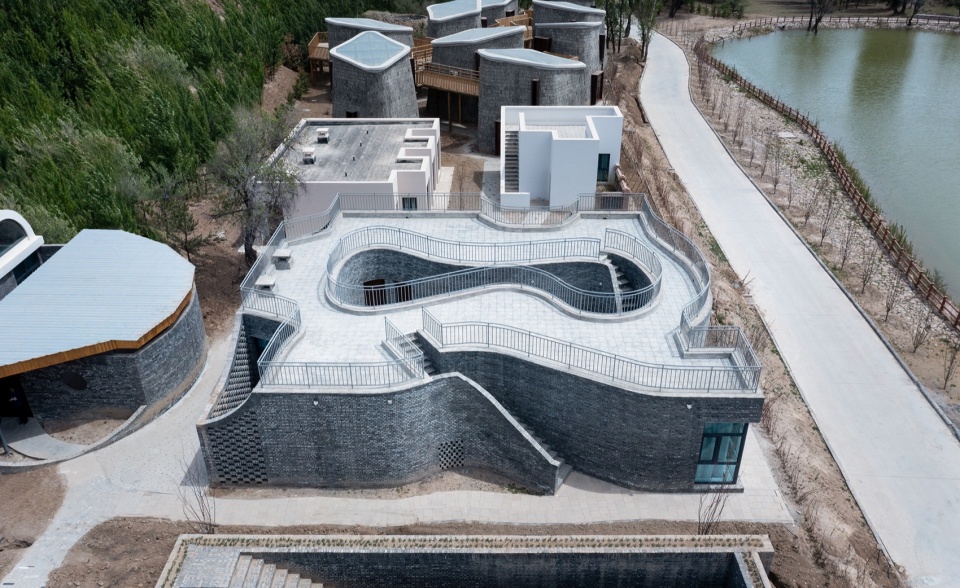 郭哲 gourd courtyard yuxian public welfare homestay by dplus studio