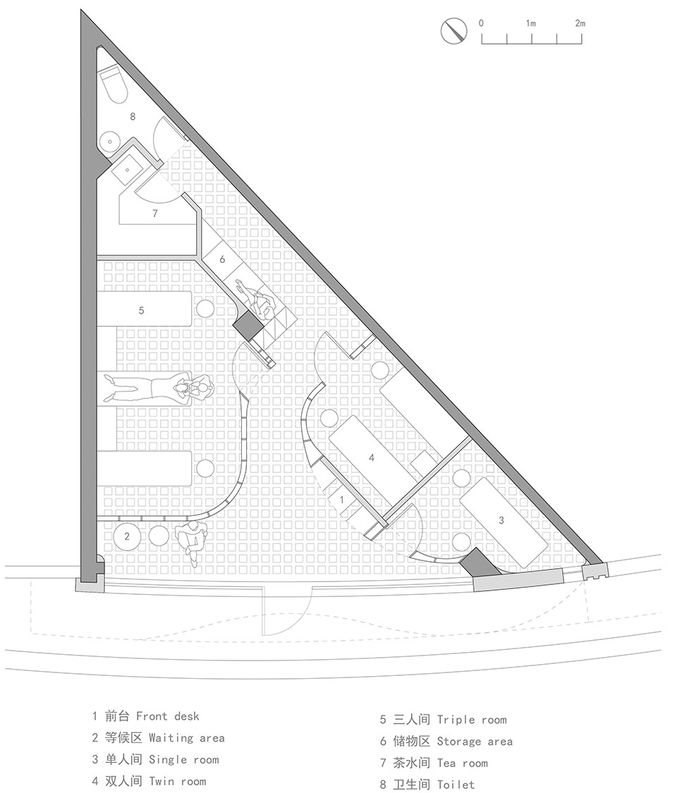 平面图, floor plan©atelier dmore