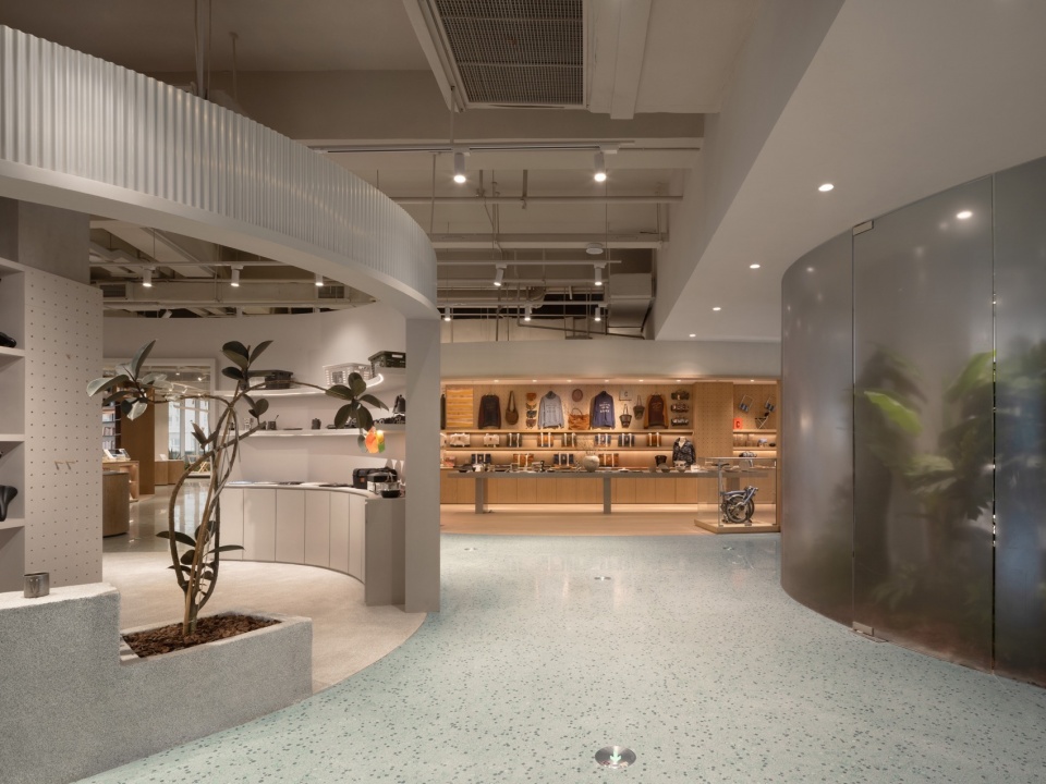 材质和场景1the roof space yinyan collection space by b l u e architecture studio
