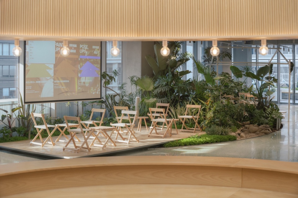 视线关系3the roof space yinyan collection space by b l u e architecture studio