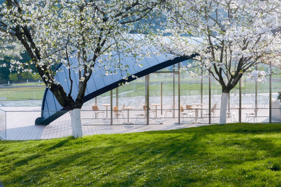 flower town leaf cafe by kfs architects shanghai