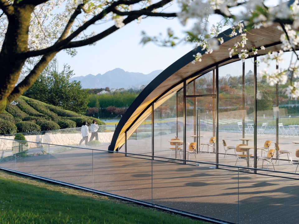 flower town leaf cafe by kfs architects shanghai