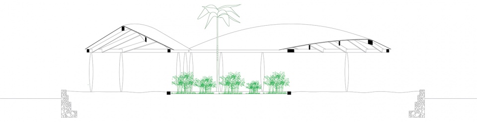 folhas sagradas pavilion by atelier daniel florez