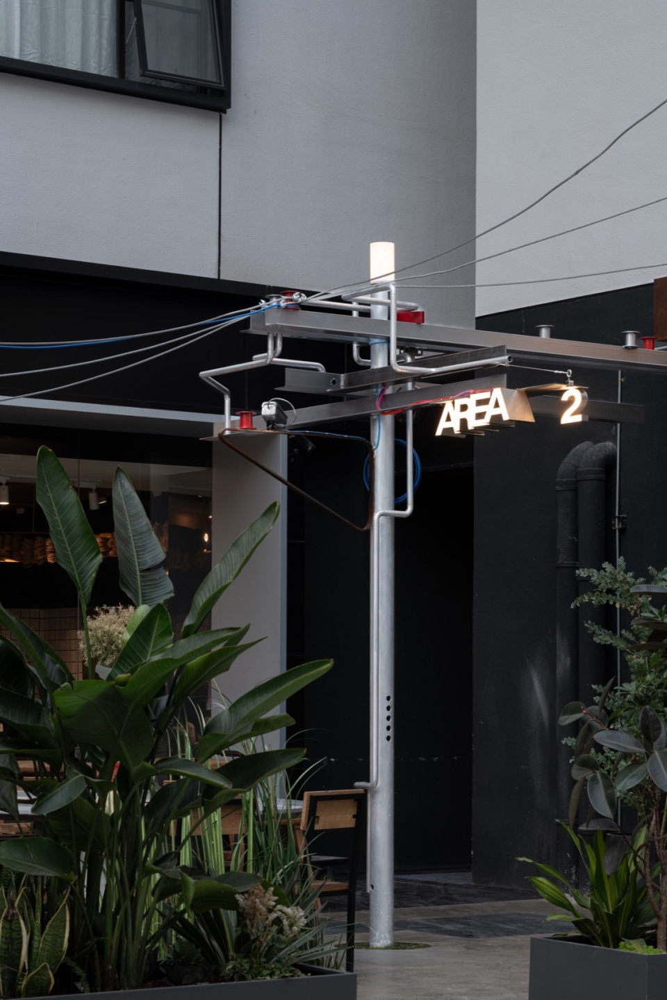 rhino installation by objectsgroup