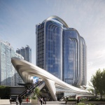香港高铁西九龙总站TOD封顶 / Zaha Hadid Architects