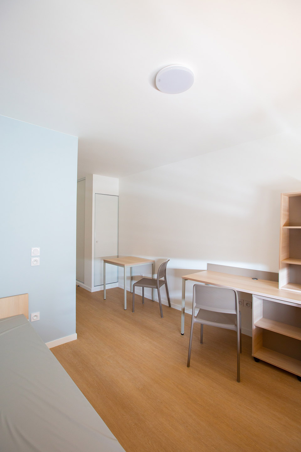 flats and student residence by margot duclot architectes