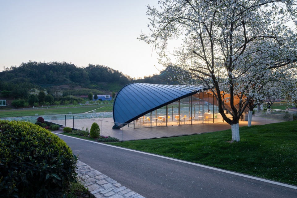 flower town leaf cafe by kfs architects shanghai