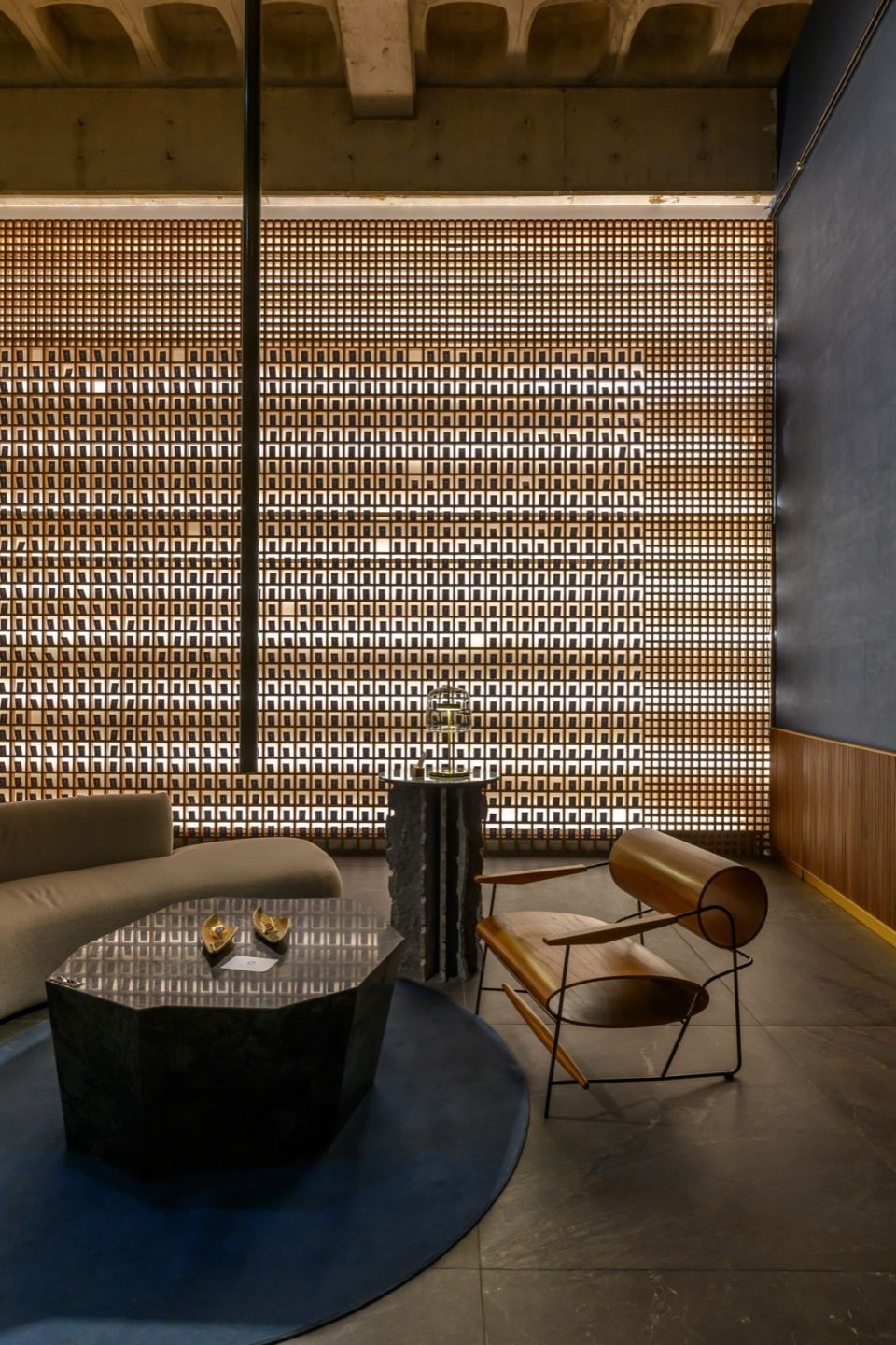 lobby de hotel azur by estudio montevideo