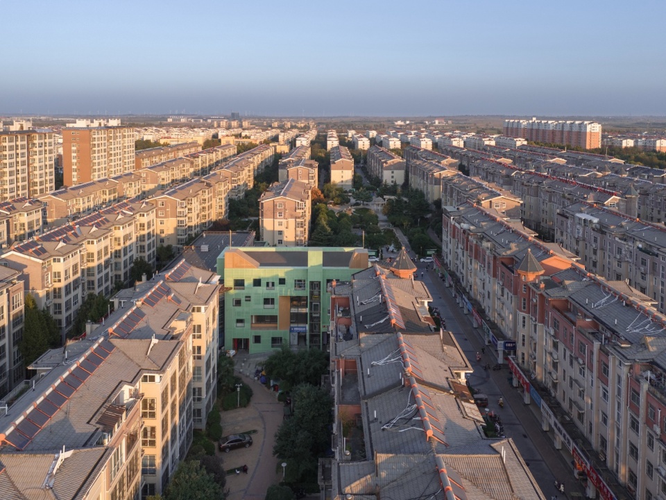 the qinghuayuan intergenerational community center renovation by atelier xi
