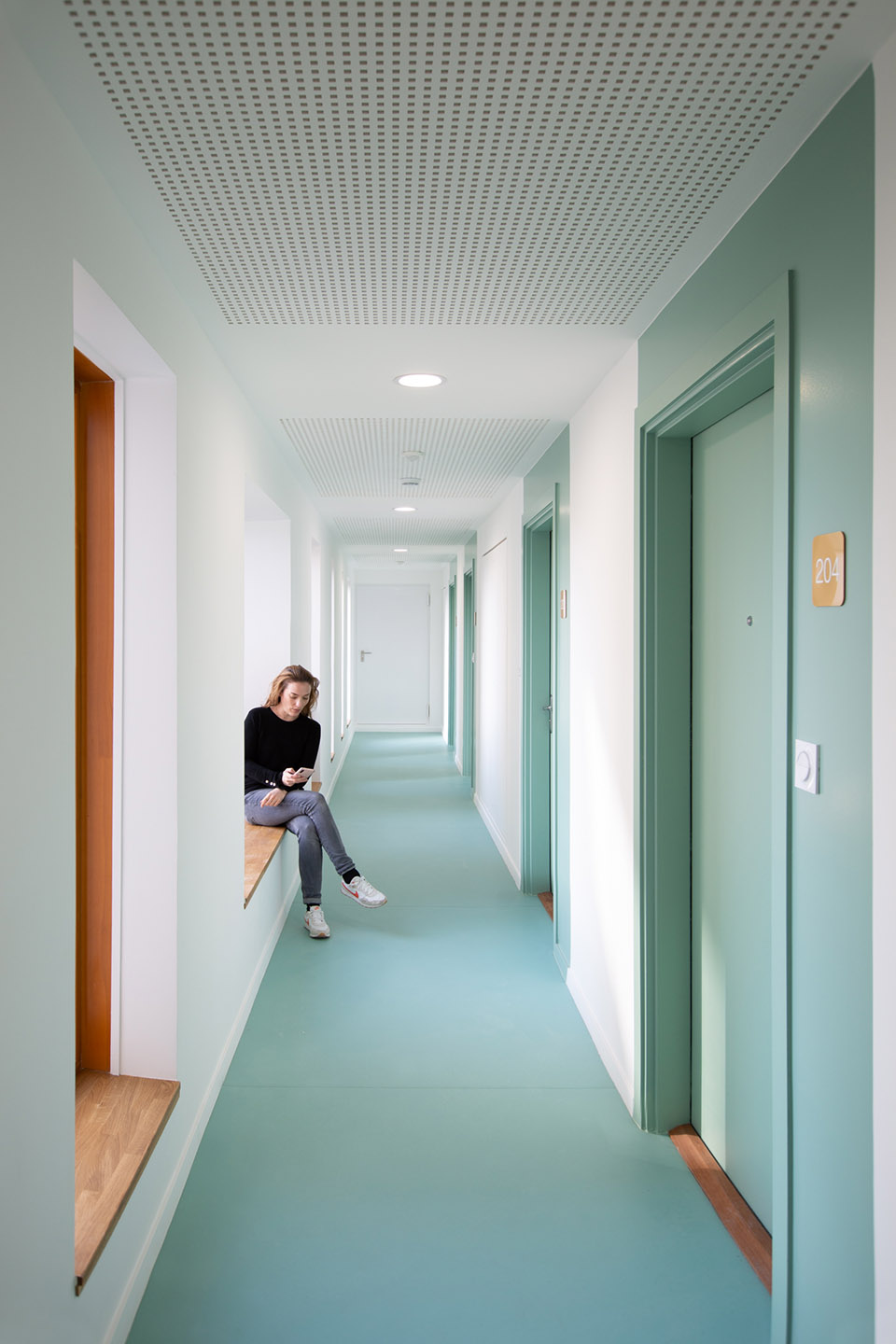 flats and student residence by margot duclot architectes