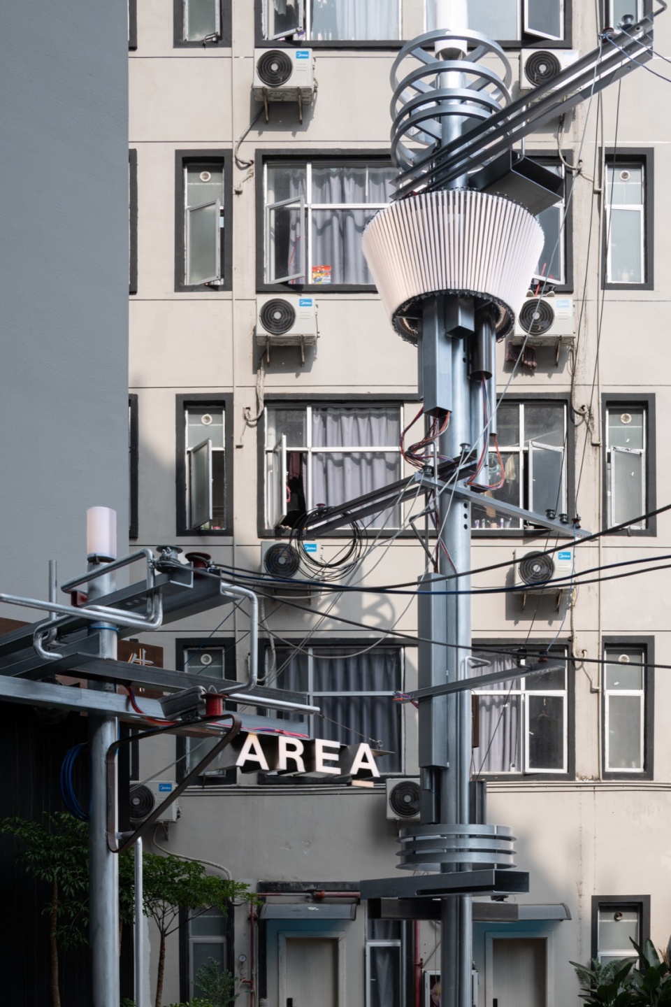 rhino installation by objectsgroup