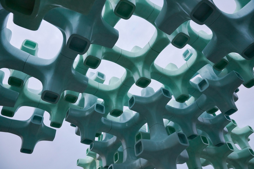 three ecological pavilions by the sea by hcch studio