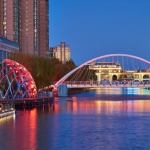 北京亮马河滨水景观廊道 / AECOM