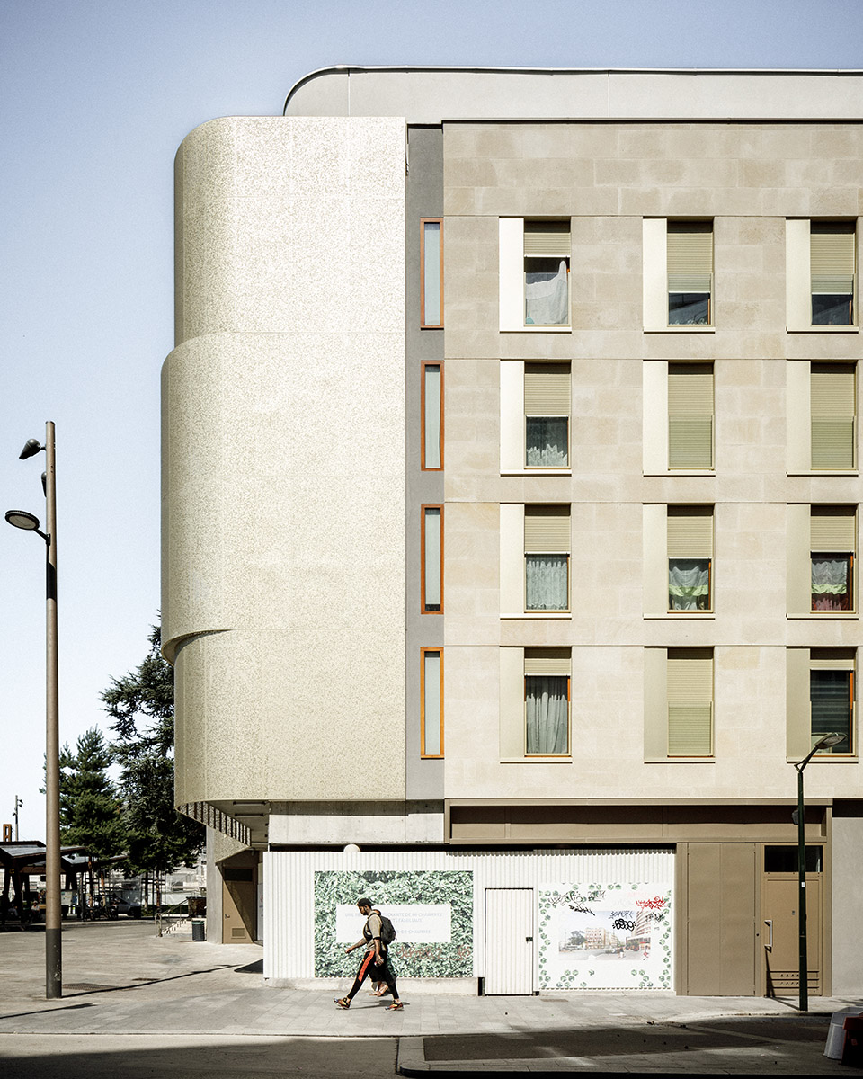 flats and student residence by margot duclot architectes