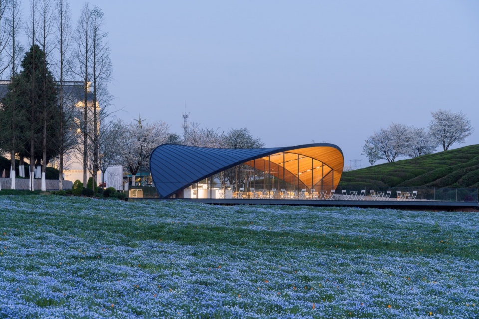 flower town leaf cafe by kfs architects shanghai