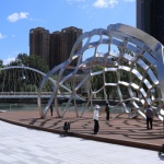 北京亮马河滨水景观廊道 / AECOM