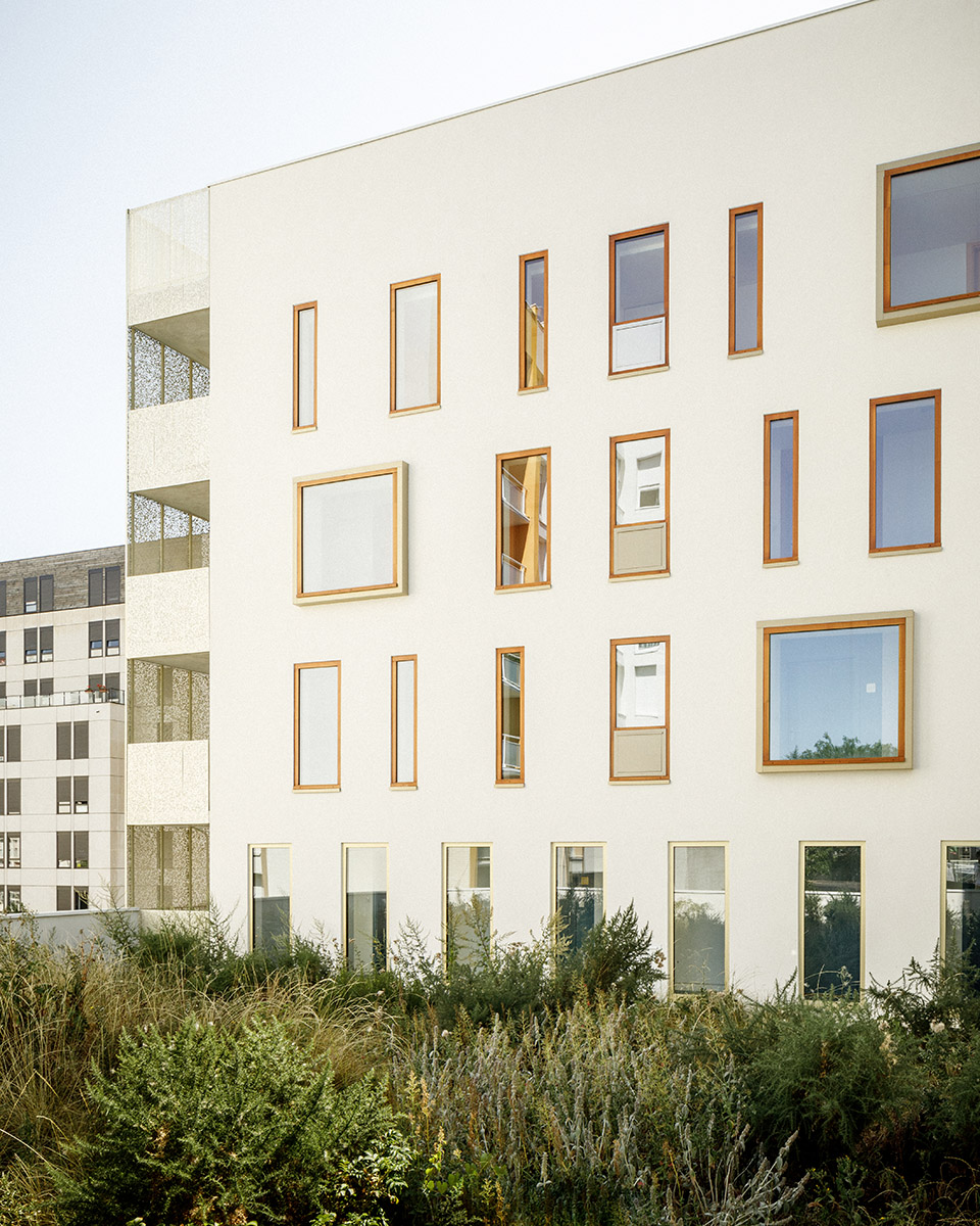 flats and student residence by margot duclot architectes