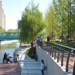 北京亮马河滨水景观廊道 / AECOM