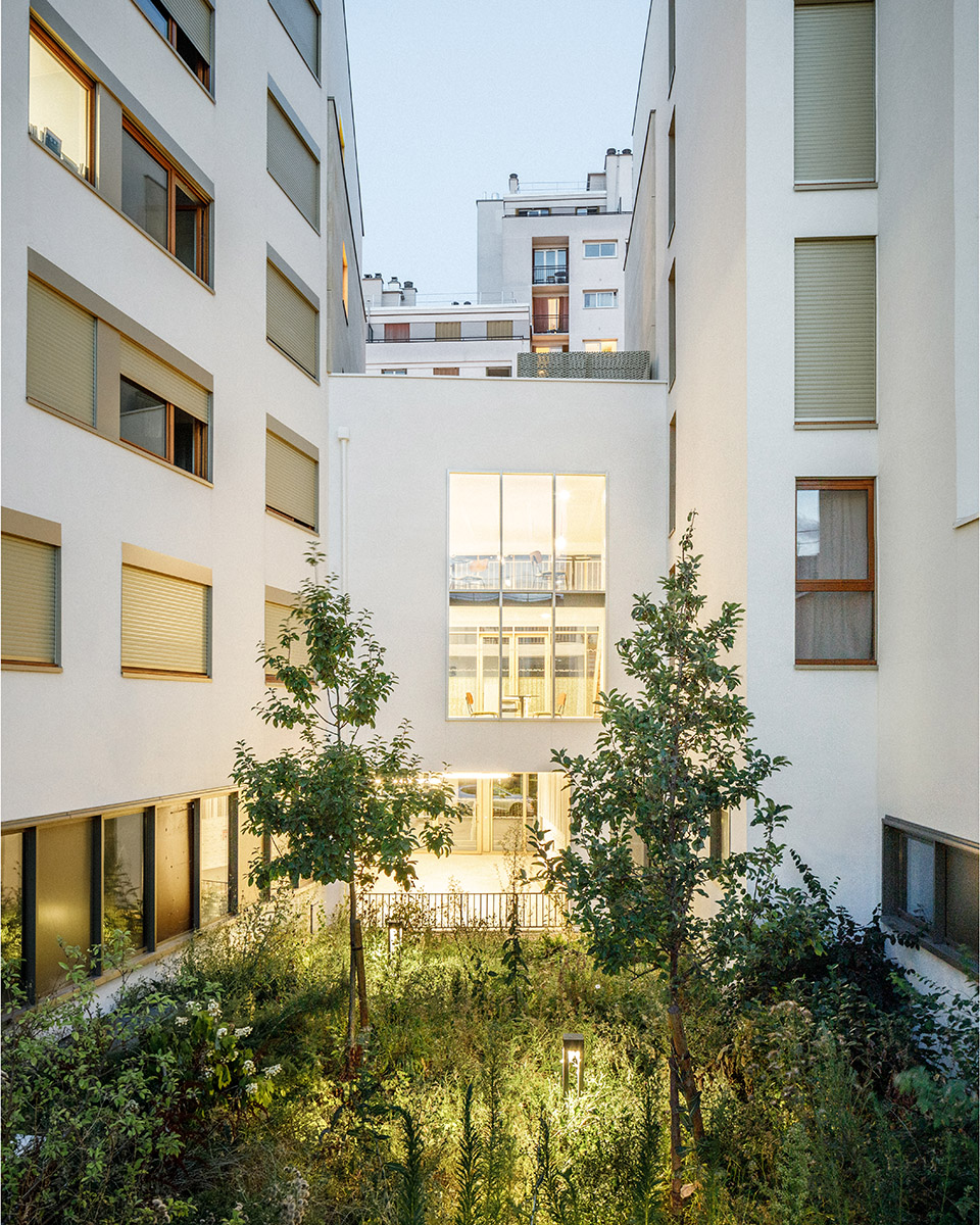 flats and student residence by margot duclot architectes