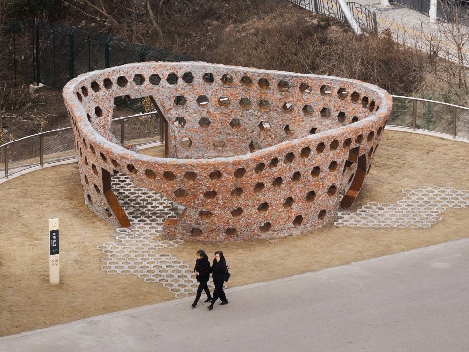 three ecological pavilions by the sea by hcch studio
