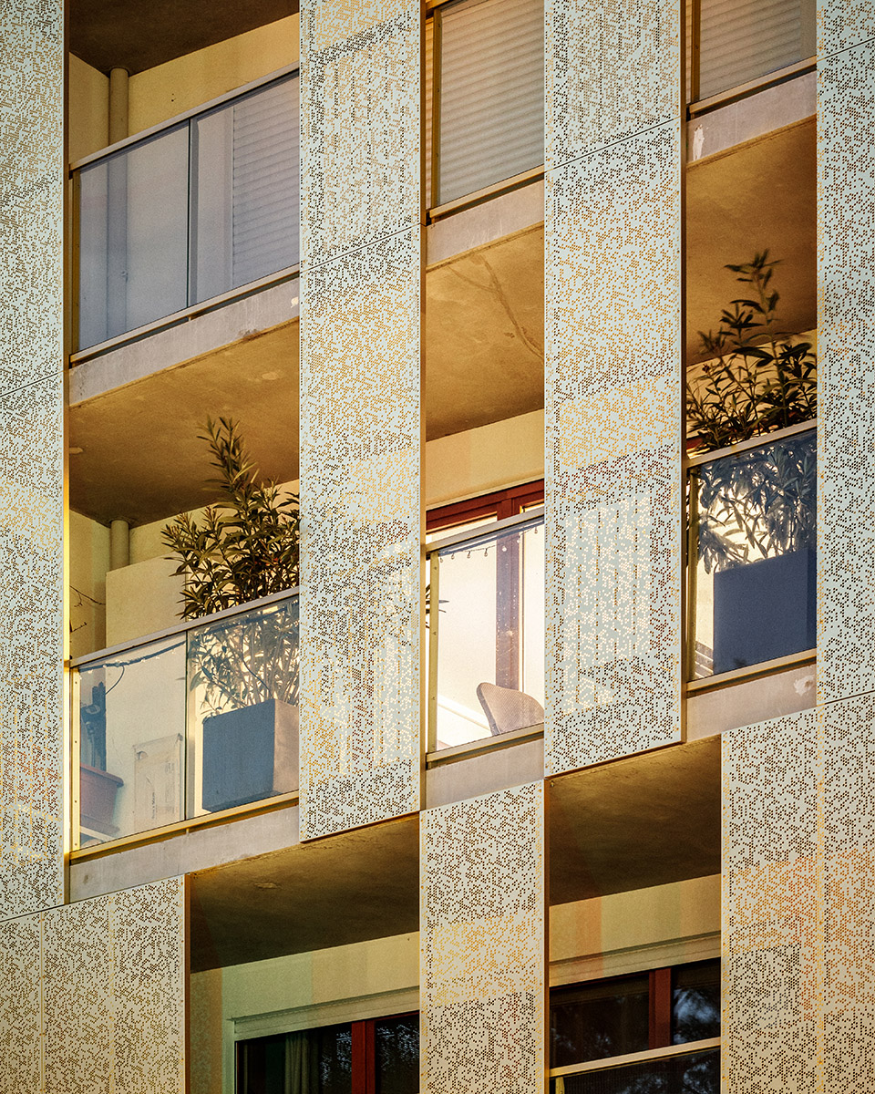 flats and student residence by margot duclot architectes