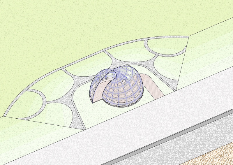 three ecological pavilions by the sea by hcch studio