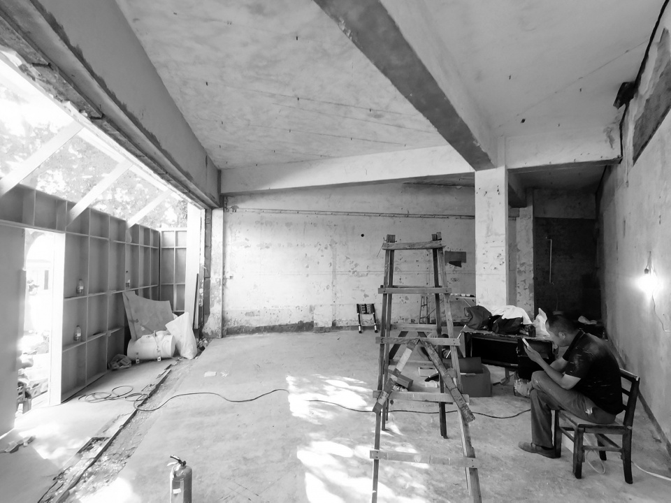 拆旧后显露原始结构,After demolition the original structure is exposed©atelier dmore