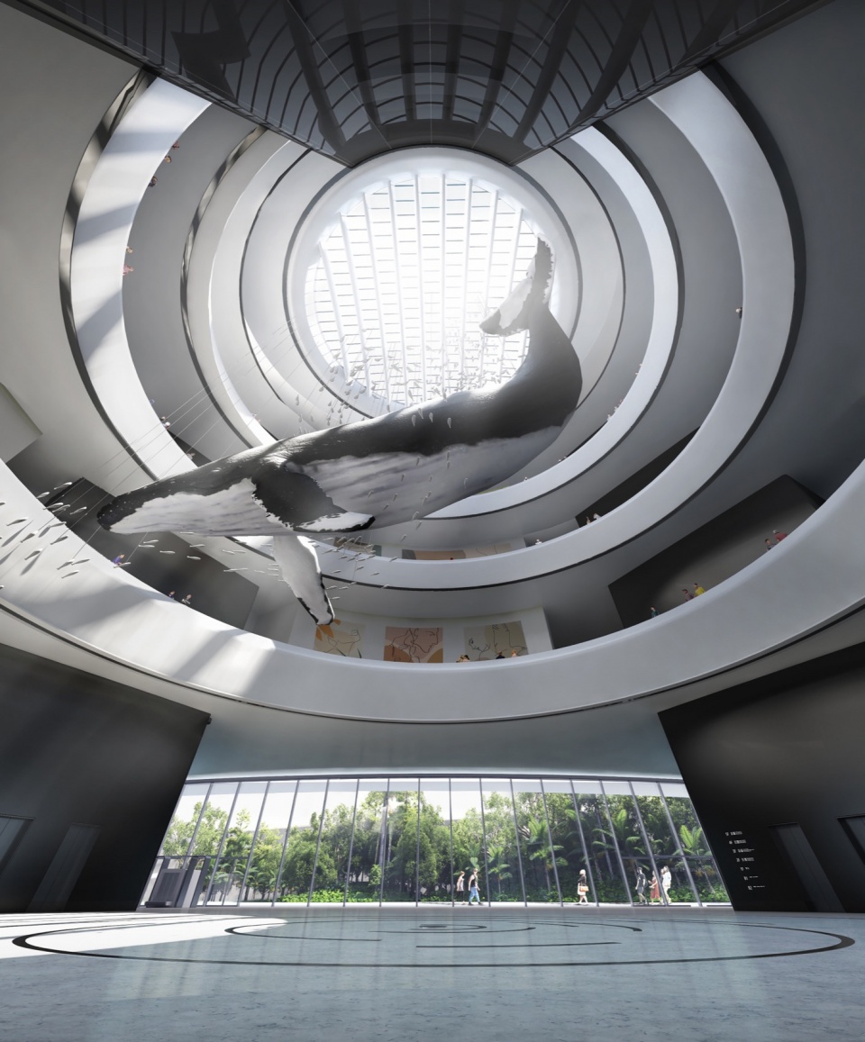 MAD Hainan Science and Technology Museum lobby 1