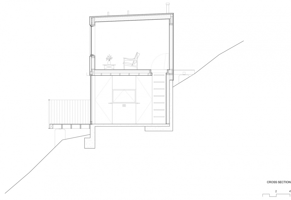 Mork Ulnes Architects Crest ADU DW 04 Section BB