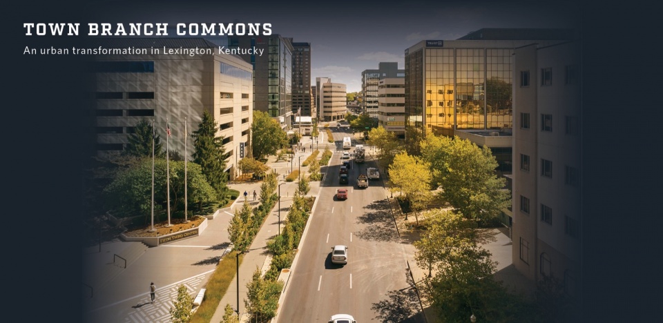 2023 ASLA An Urban Transformation in Lexington Kentucky by SCAPE Gresham Smith