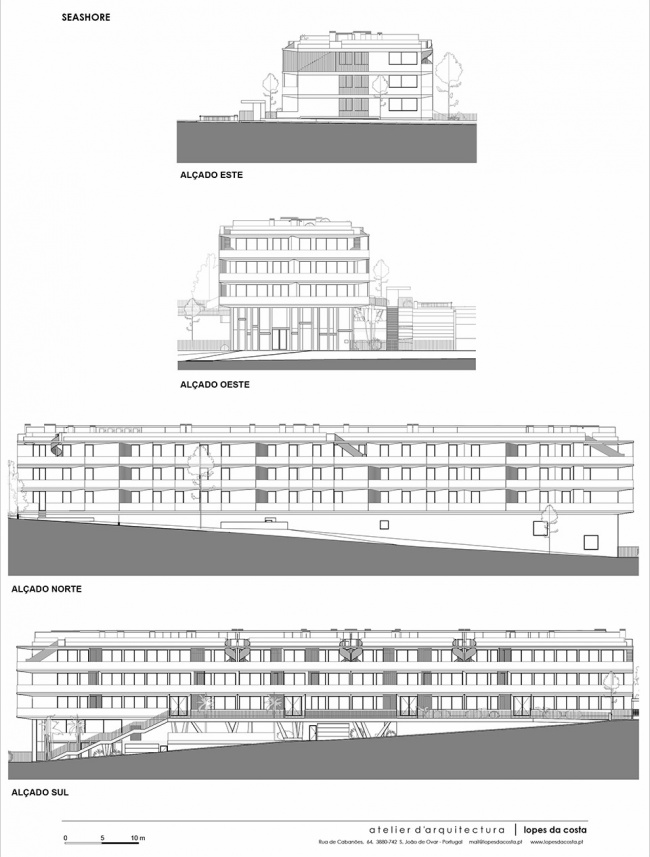 seashore building by atelier darquitectura lopes da costa