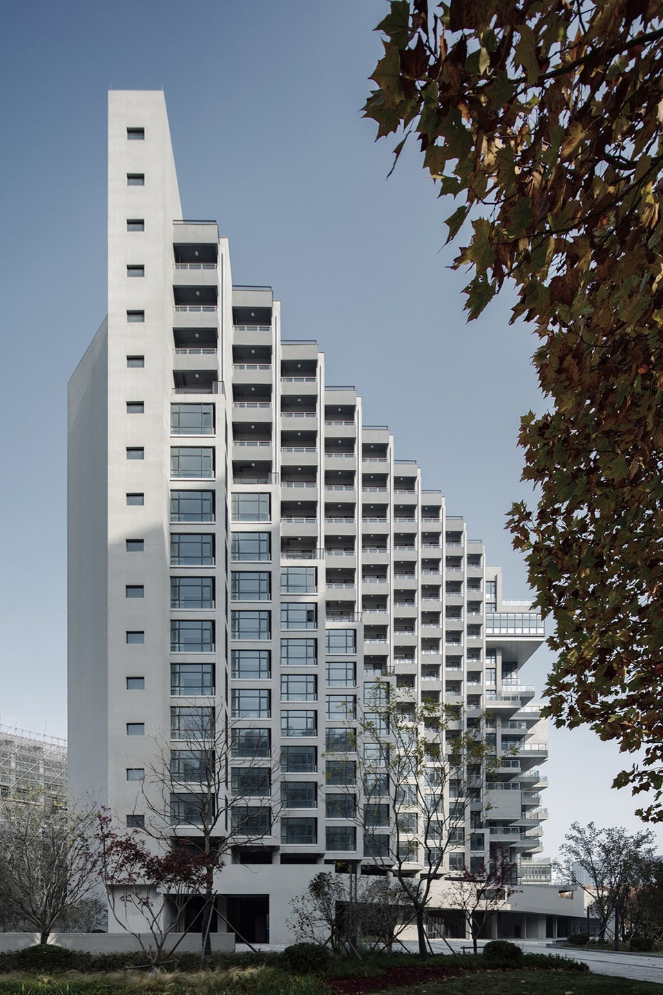 Nanjing Future Tech City Talent Apartment by Rong Zhaohui Studio ZRADI
