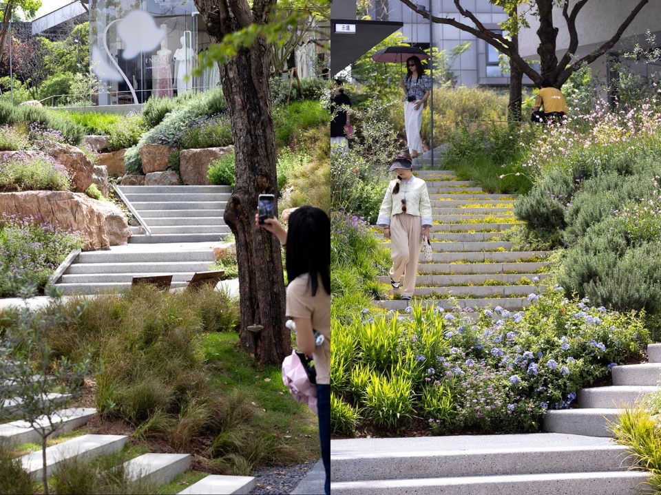 cpis new retail cluster landscape design by yudao landscape design