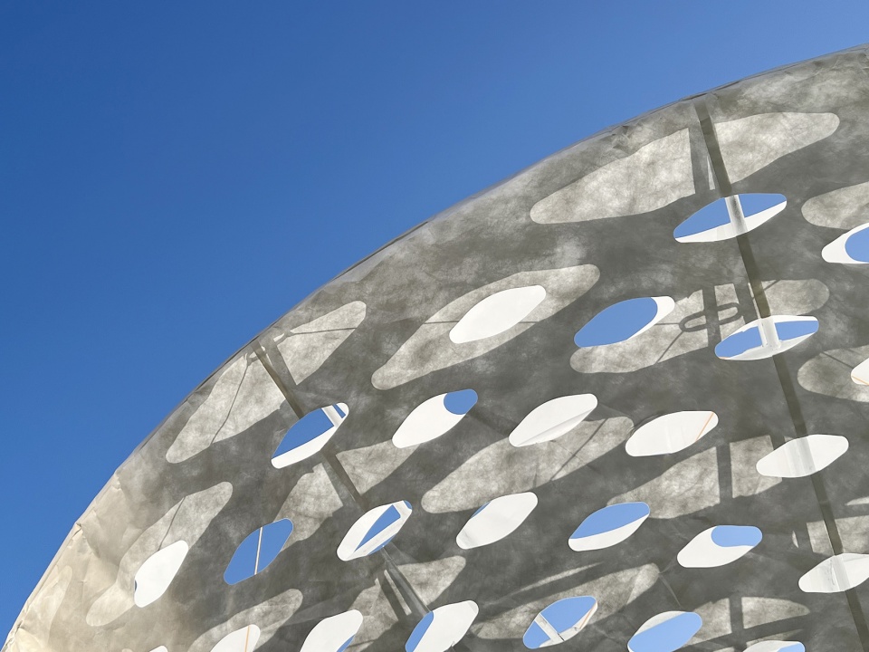 volvo circle pavilion by studio heech