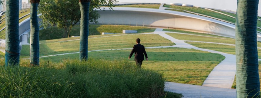 zhongguancun international innovation center landscape design by s p i design