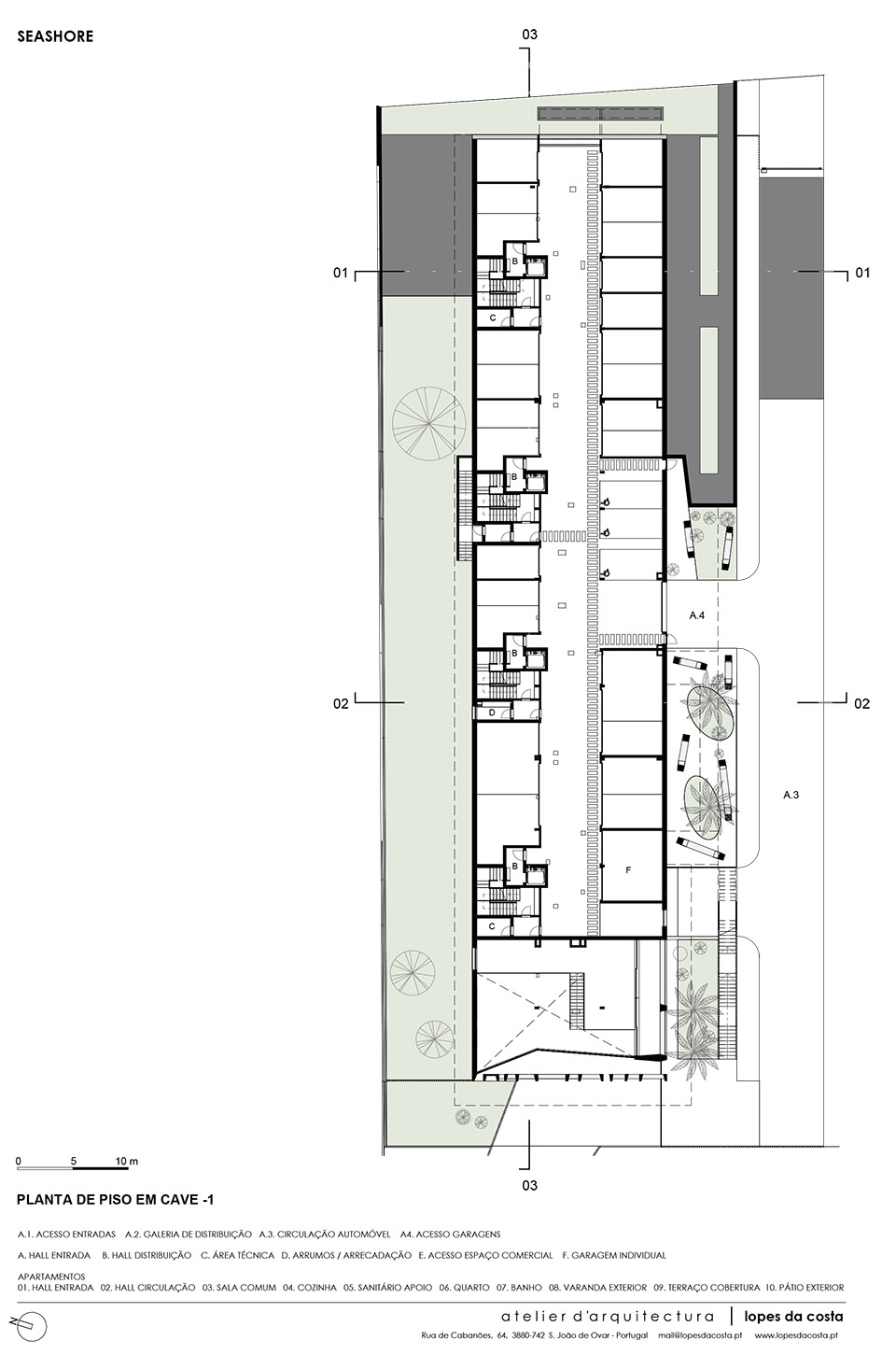 seashore building by atelier darquitectura lopes da costa