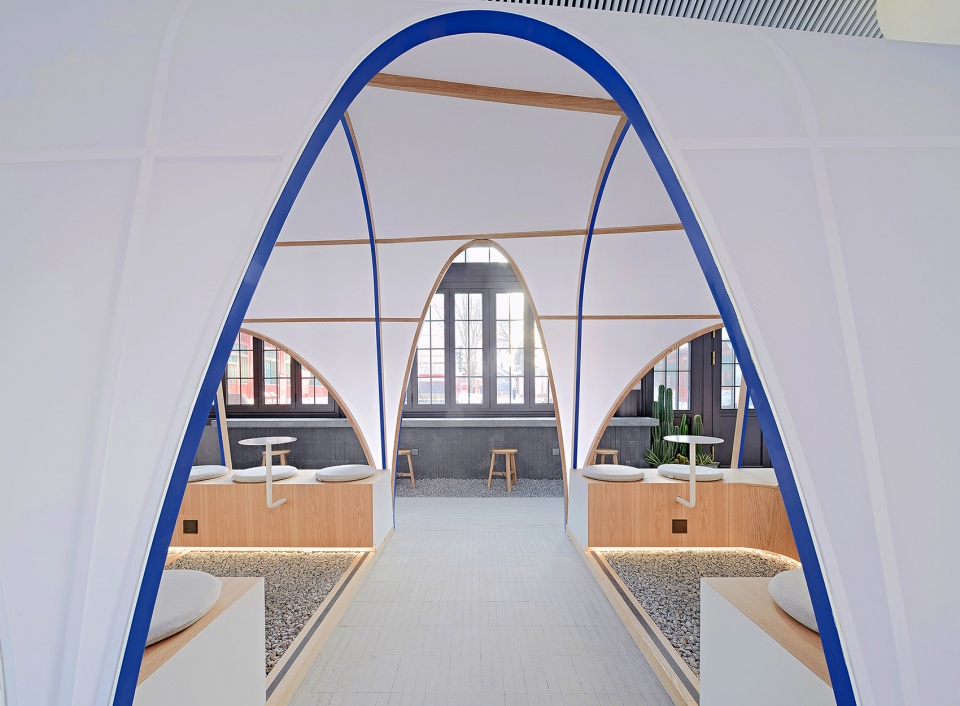 renovation of coffee shop in mongolian and tibetan school by ji architects