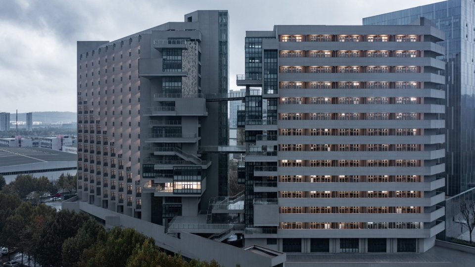 Nanjing Future Tech City Talent Apartment by Rong Zhaohui Studio ZRADI