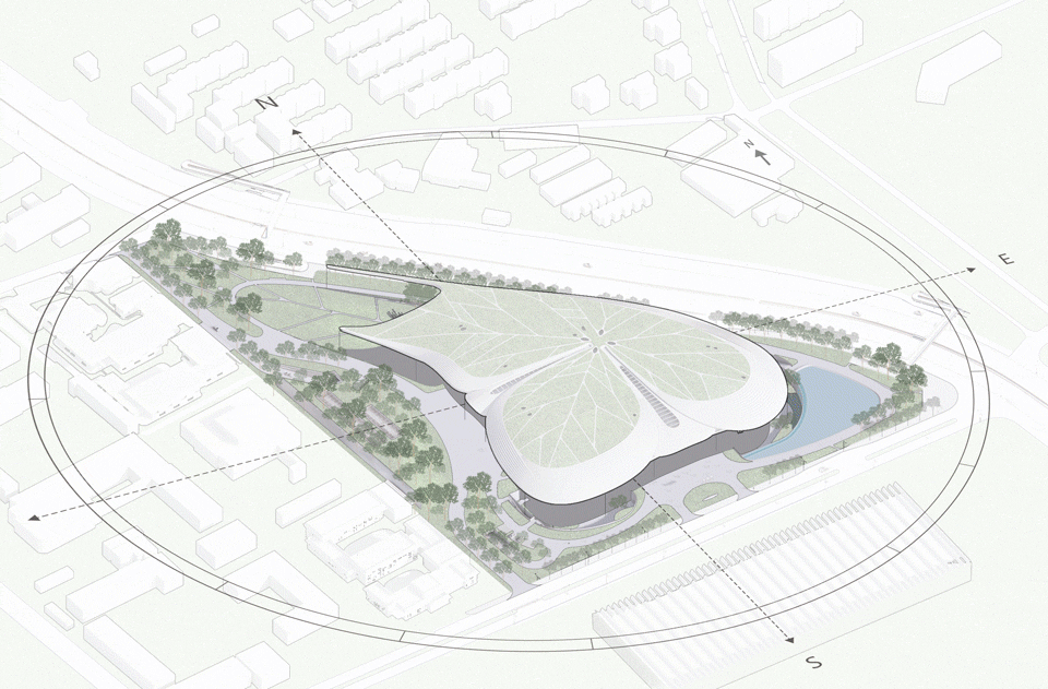 zhongguancun international innovation center landscape design by s p i design